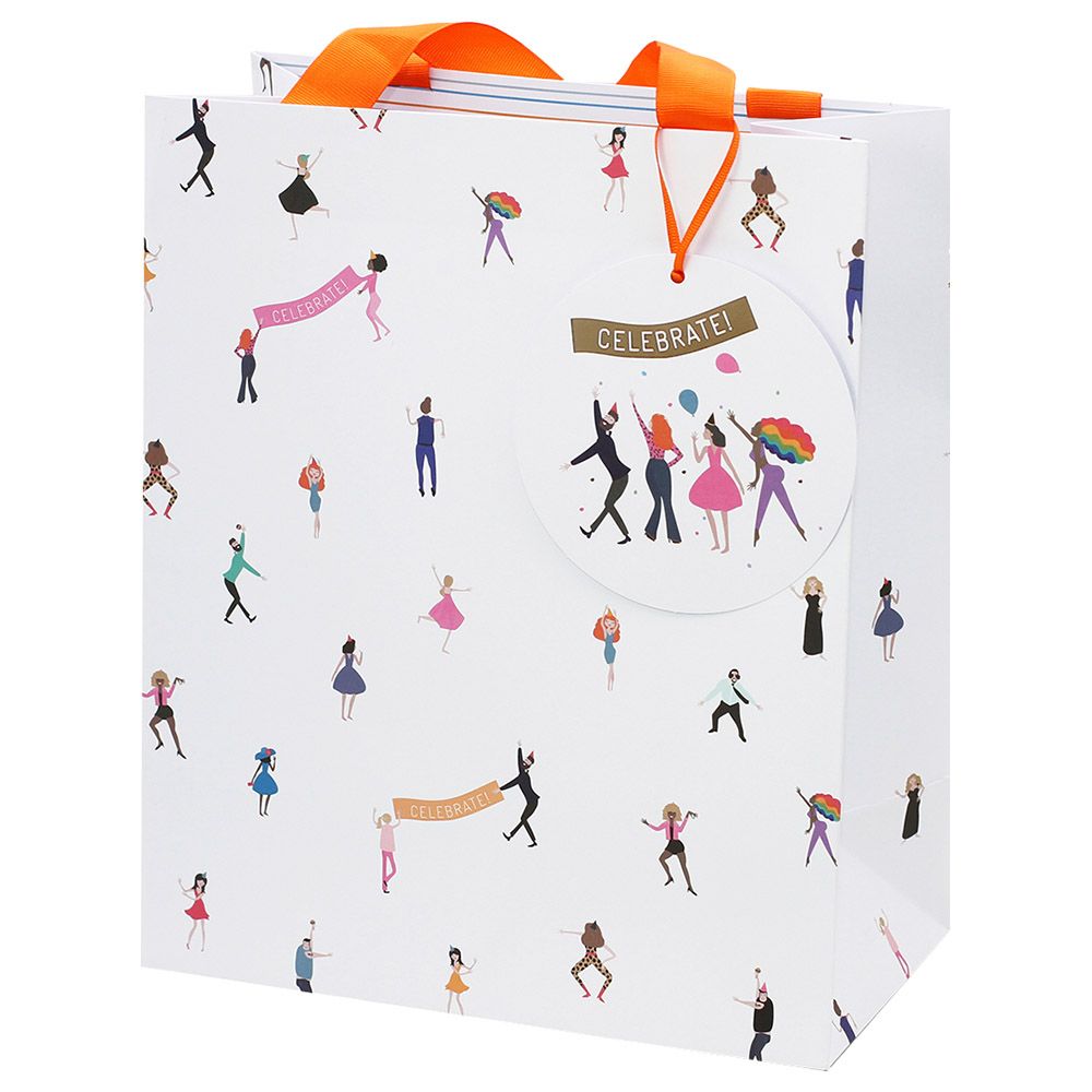 Belly Button - All Over People Gift Bag - Portrait