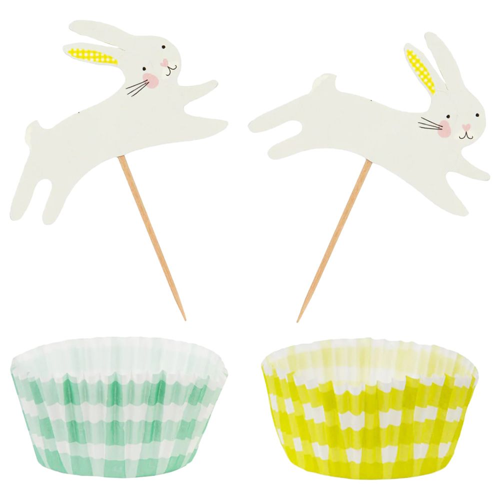 Talking Tables - Spring Bunny Cupcake Baking Set - 24pc