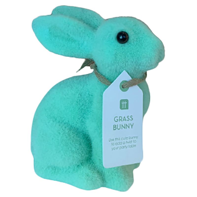 Talking Tables - Spring Bunny Grass Decoration - 15cm - Sage Green 