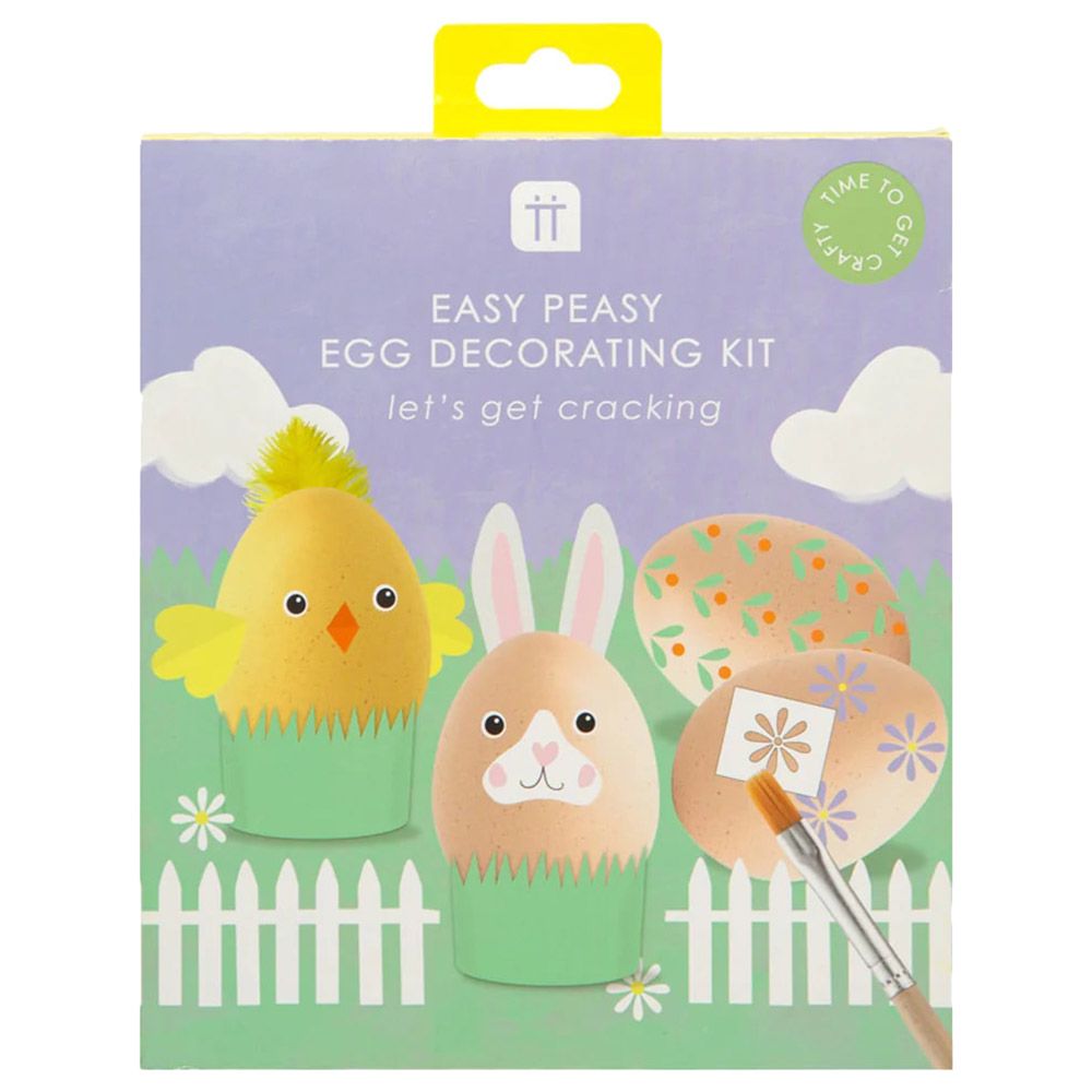 Talking Tables - Spring Bunny Egg Decorating Kit - 6pc