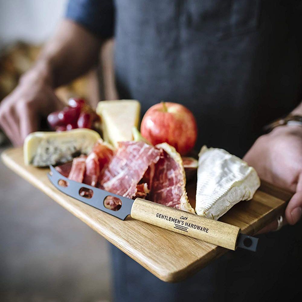 Gentlemen's Hardware - Cheese Board, Knife Set & Wine Opener