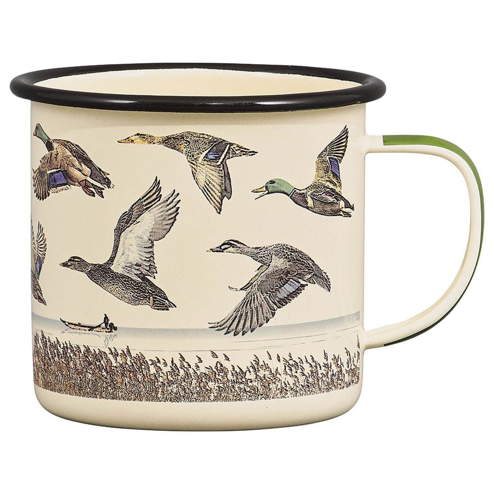 Gentlemen's Hardware - Enamel Mug 500ml - Lake & Ducks