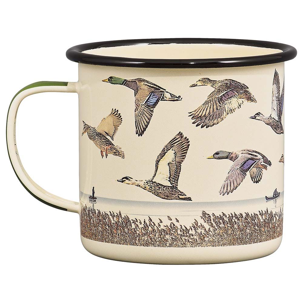 Gentlemen's Hardware - Enamel Mug 500ml - Lake & Ducks