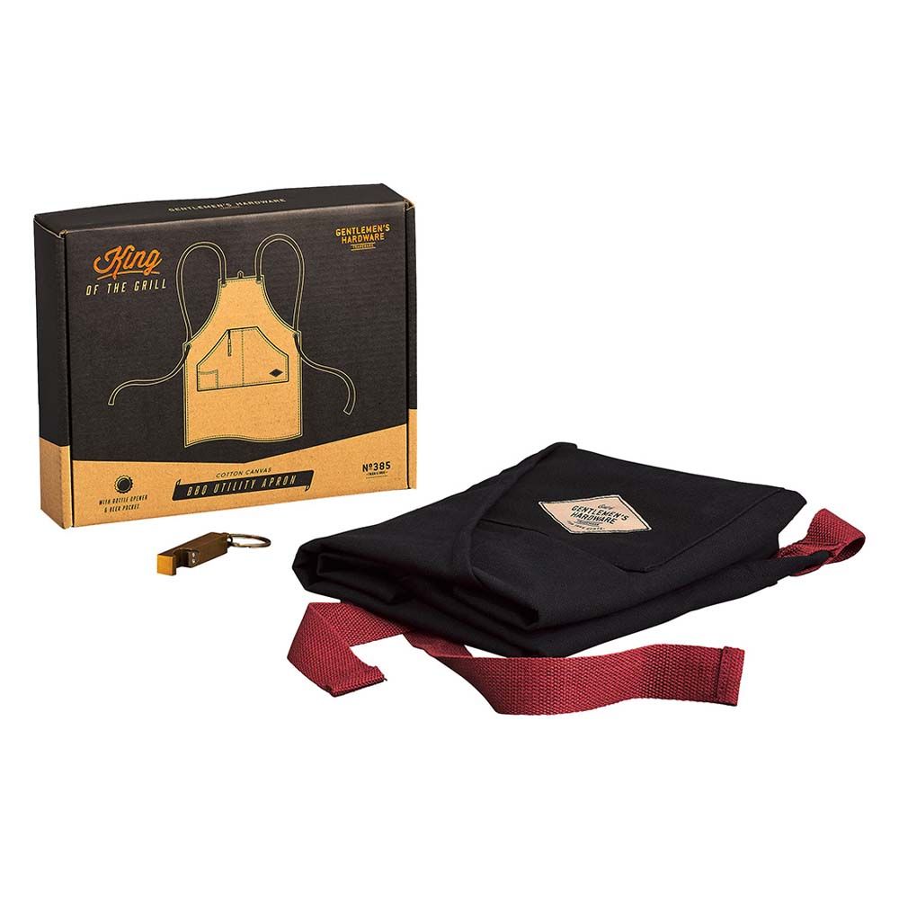 Gentlemen's Hardware - BBQ Apron - Black