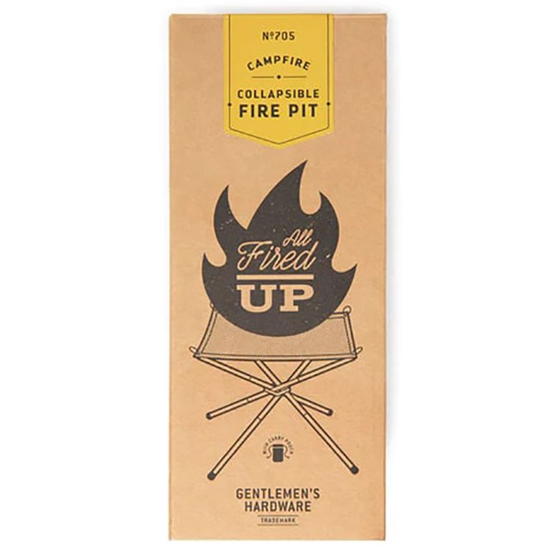 Gentlemen's Hardware - Collapsible Fire Pit - White