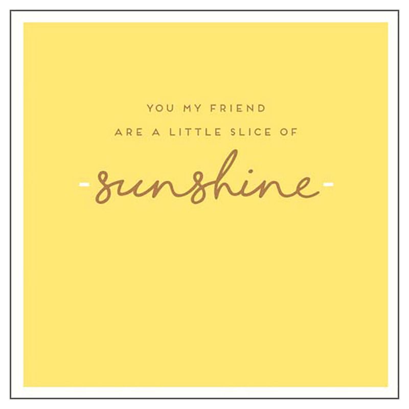 بيجمينت - بطاقة إهداء - Little Slice Of Sunshine