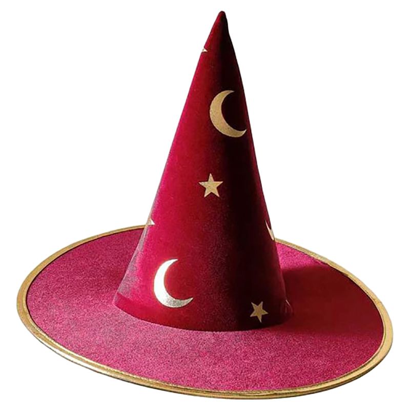 Ginger Ray - Magician Burgundy Hat - Red