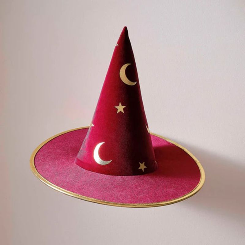 Ginger Ray - Magician Burgundy Hat - Red