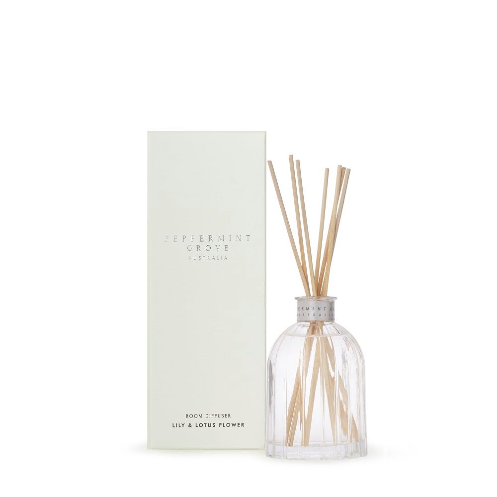 Peppermint Grove - Lily & Lotus Flower Mini Diffuser 100ml