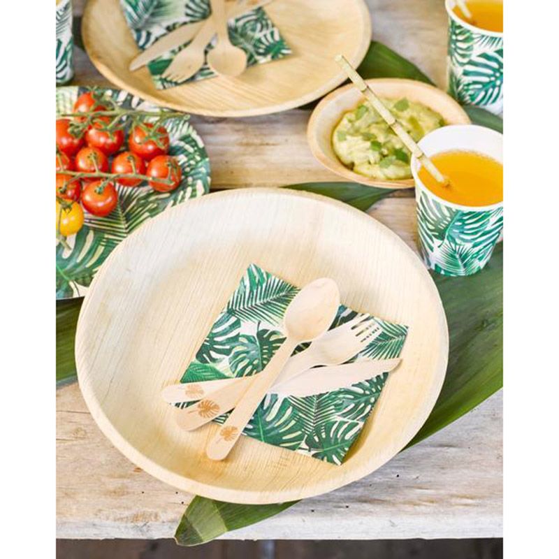 Talking Tables - Tropical Fiesta Palm Cup - 8Oz - 8pcs