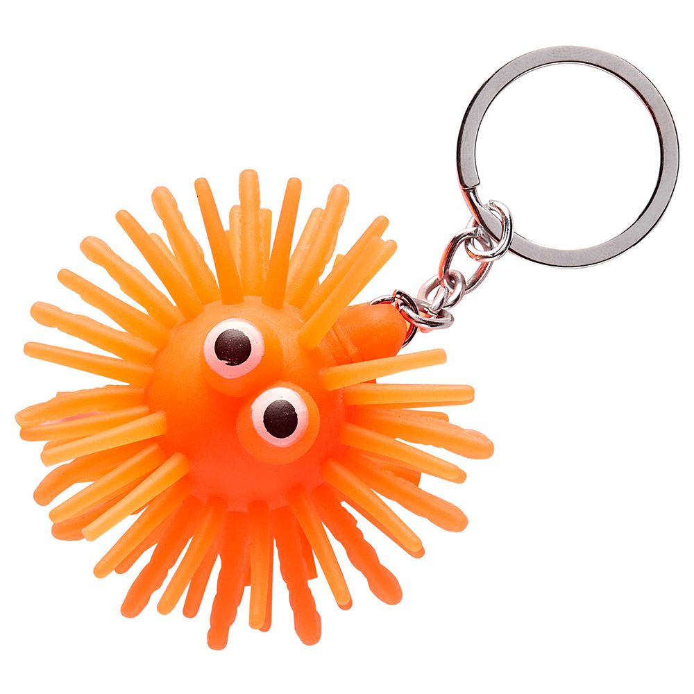 Tinc - Fuzzy Guy Light Up Keyring - Orange