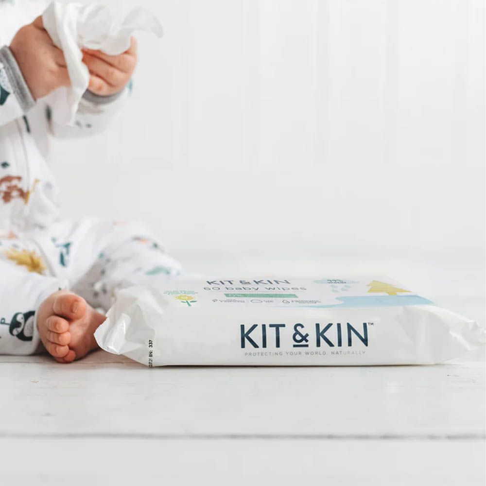 Kit & Kin - Eco Baby Wipes - 60pcs