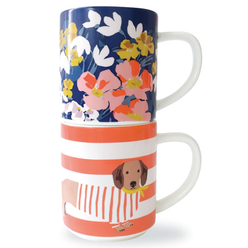 Joules - Stackable Mugs 2pcs