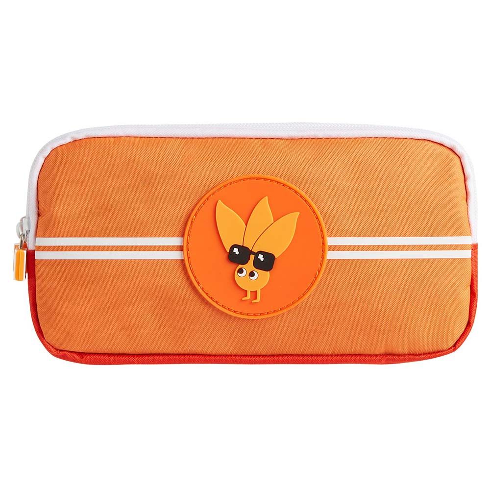 Tinc - Ojay Triple Zip Pencil Case - Orange