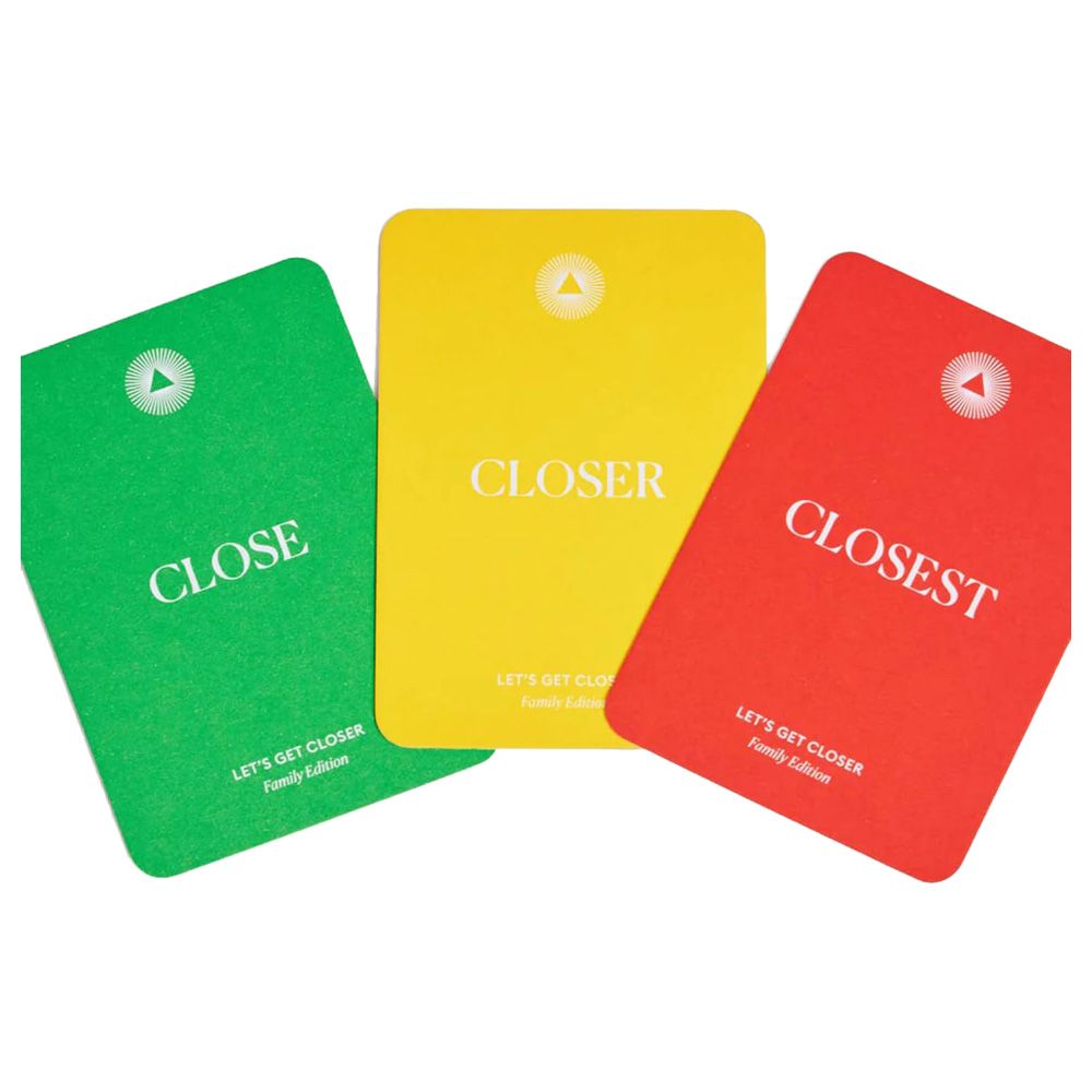 Intelligent Change - Lets Get Closer Card Game - Family Edition