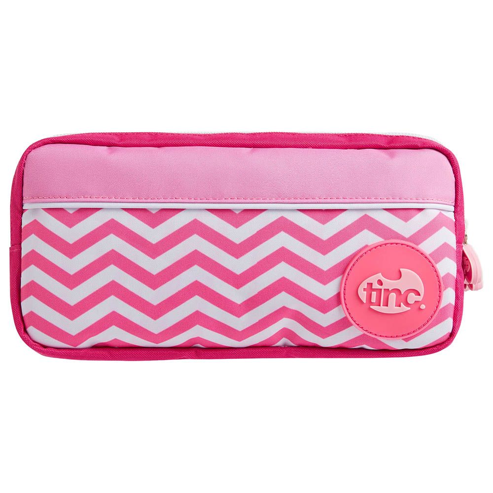 Tinc - Mallo Triple Zip Pencil Case - Pink