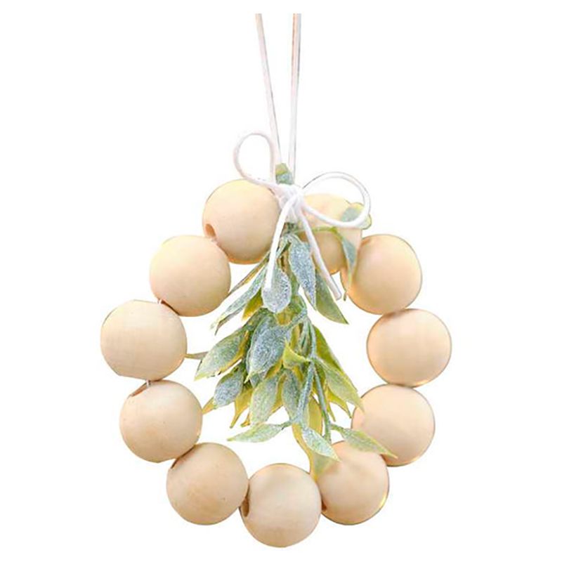 Ginger Ray - Wood Beads & Foliage Tree Decoration