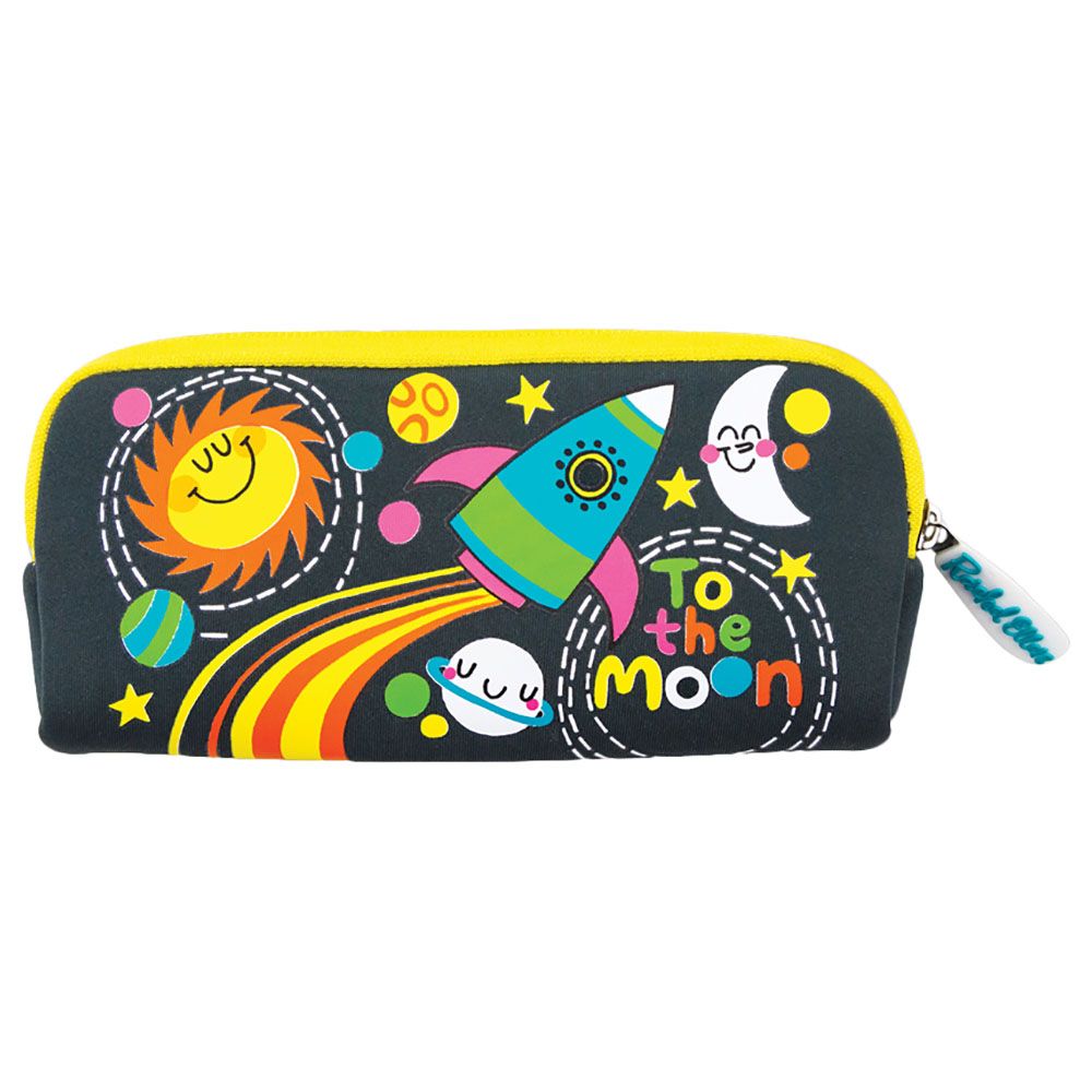 Rachel Ellen Designs - Neoprene Pencil Cases - To The Moon