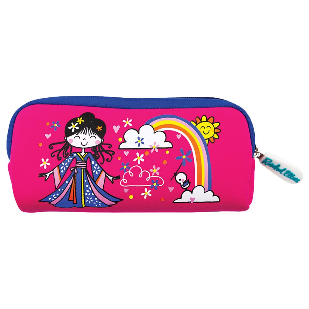 Rachel Ellen Designs - Neoprene Pencil Cases - Cherry Blossom Princess