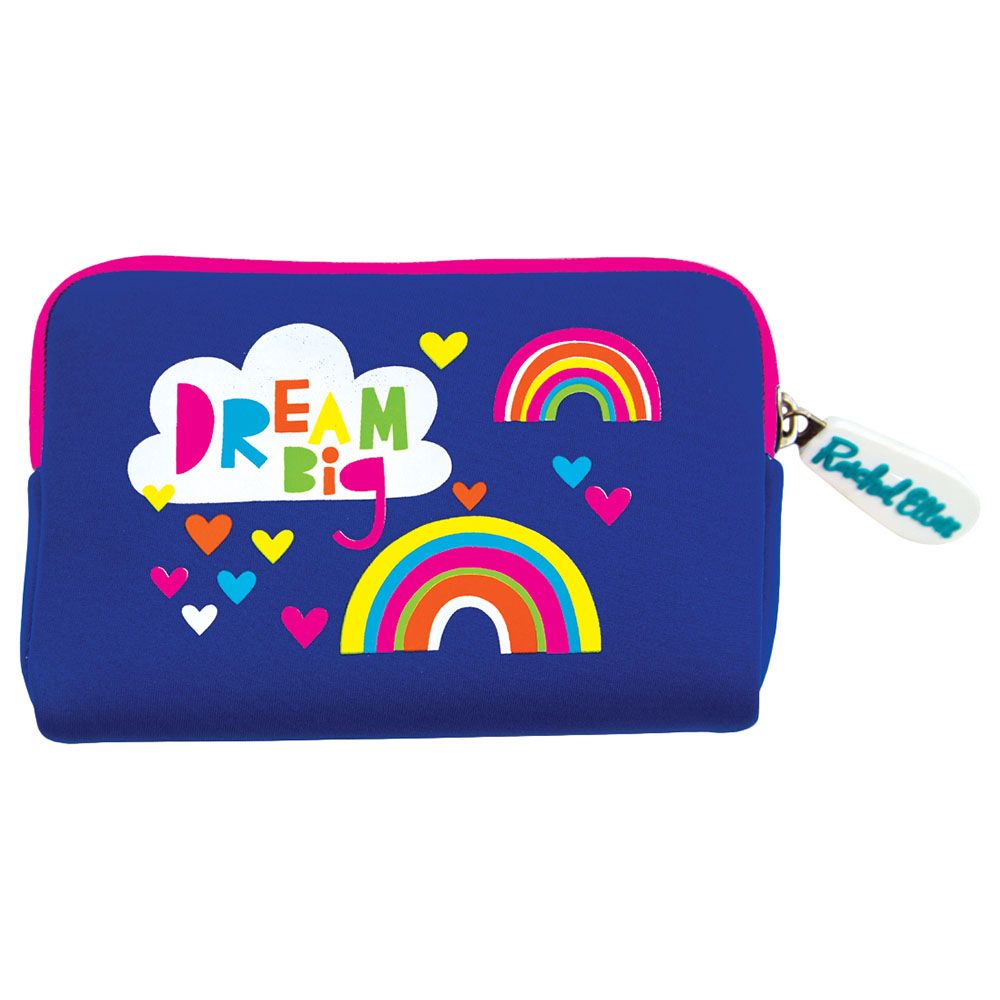 Rachel Ellen Designs - Neoprene Purse - Dream Big Rainbows