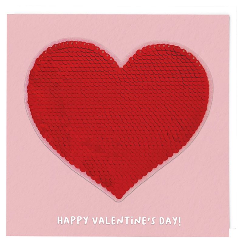 Redback Cards - Red heart Valentine's Card