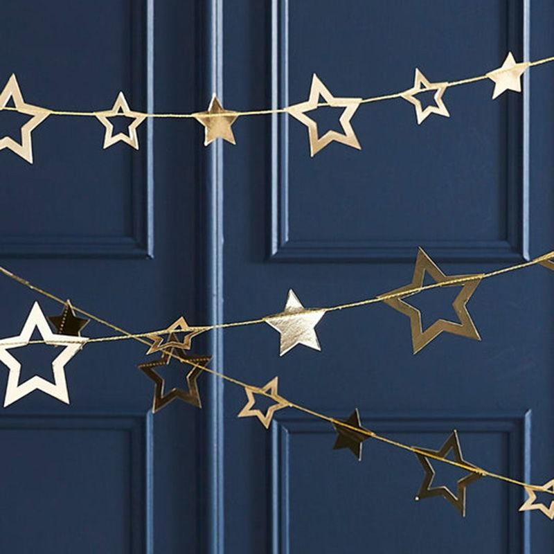 Ginger Ray - Star Garland - Gold