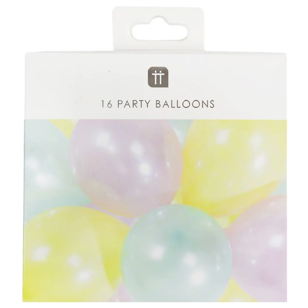 Talking Tables - Pastel Balloons - 12-Inch - 16pcs