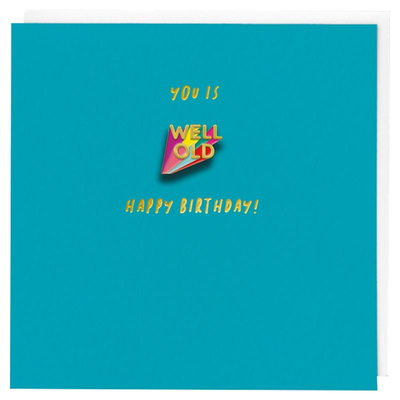 Redback Cards - Well Old Birthday Card