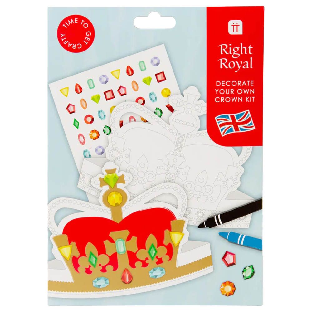 Talking Tables - Right Royal Crown Decoration Kit - 6pcs