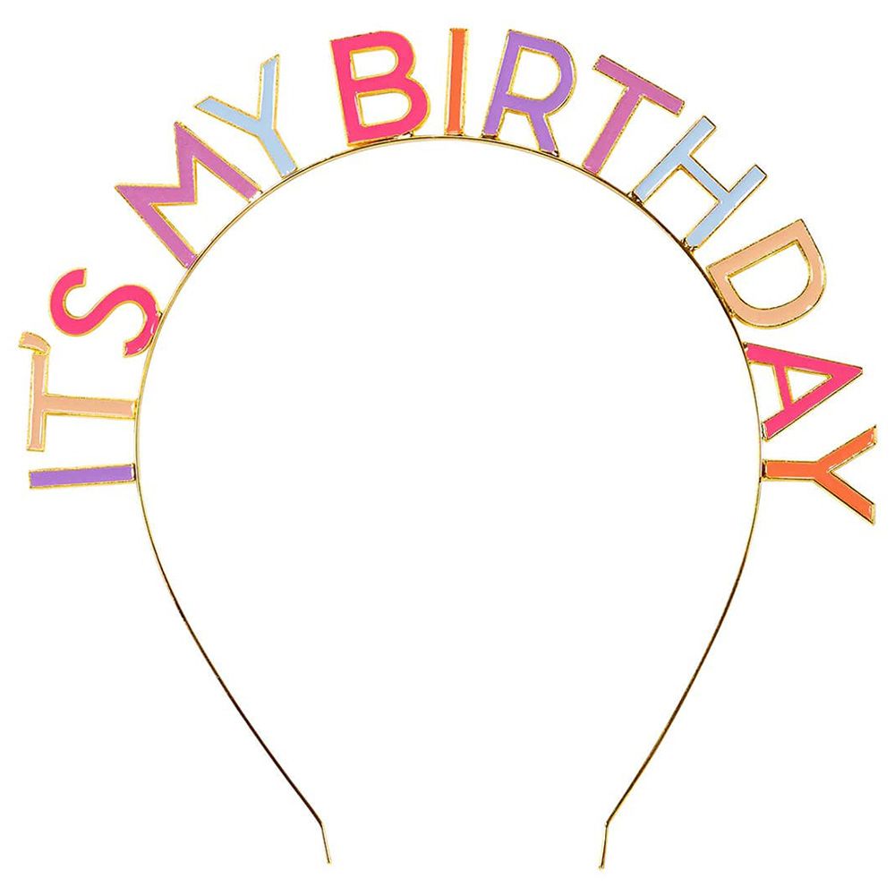 Talking Tables - Rose 'It's My Birthday' Alloy Headband