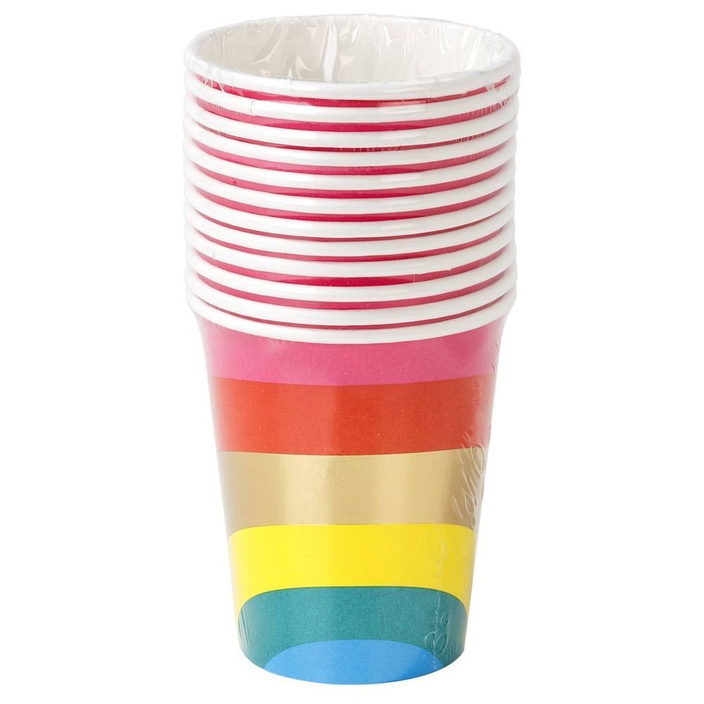 Talking Tables - Rainbow Paper Cups - Pack of 12