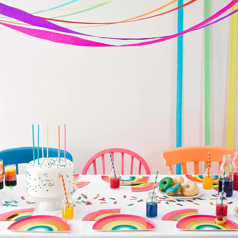 Talking Tables - Brights Paper Streamers - 7pcs