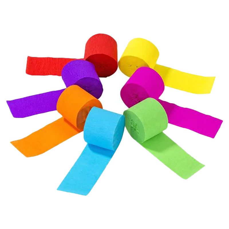 Talking Tables - Brights Paper Streamers - 7pcs