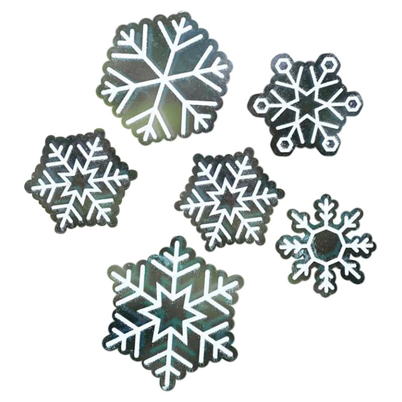 Ginger Ray - Snowflake Window Stickers - White