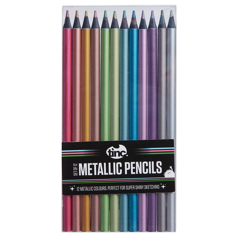 Tinc - Metallic Pencils - 12pcs