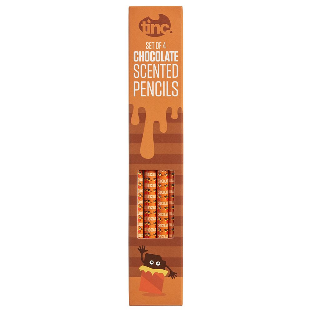 Tinc - Chocolate Scented Pencils - 4pcs