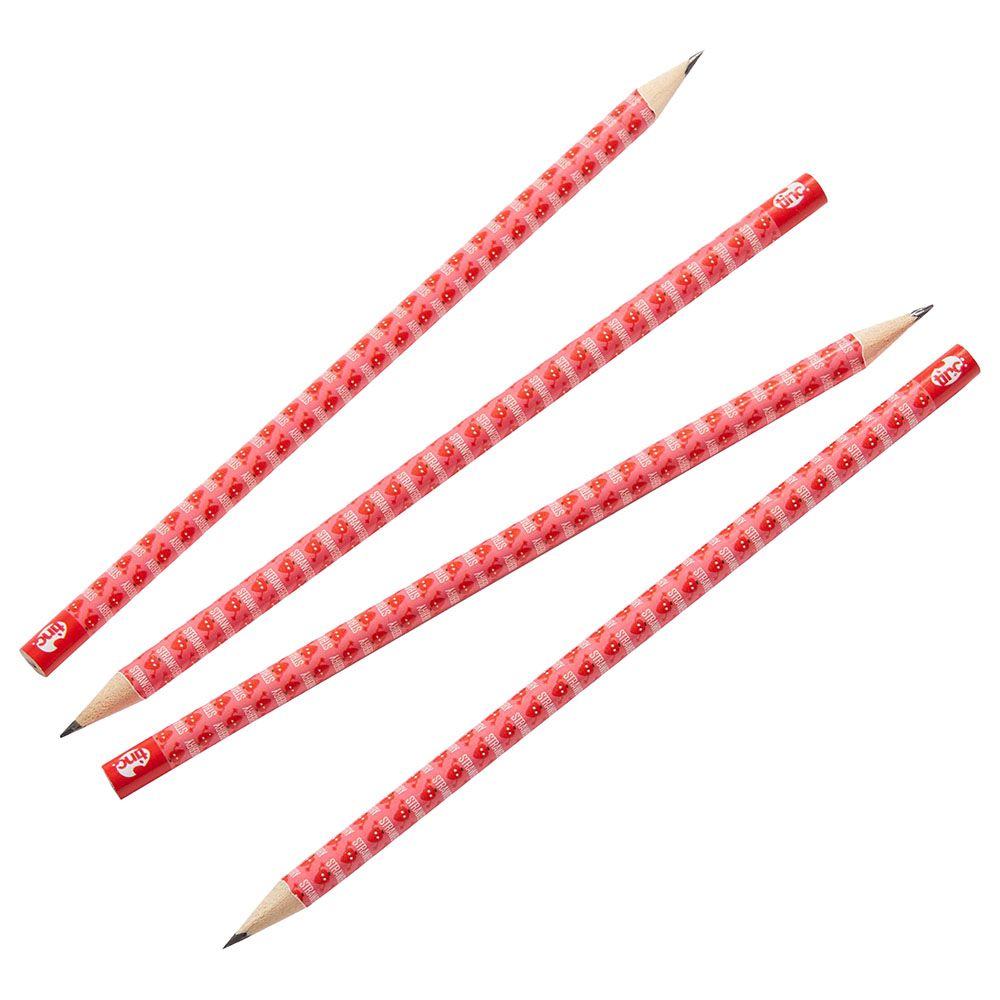 Tinc - Strawberry Scented Pencils - 4pcs