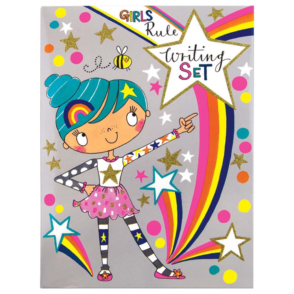 Rachel Ellen Designs - Writing Set Wallet - Girls Rule