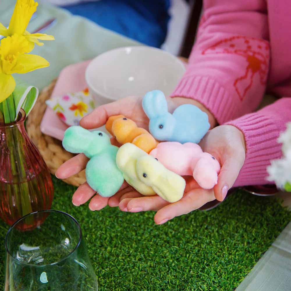 Talking Tables - Truly Bunny Pastel Table Decorations - 5 Pack - 6cm