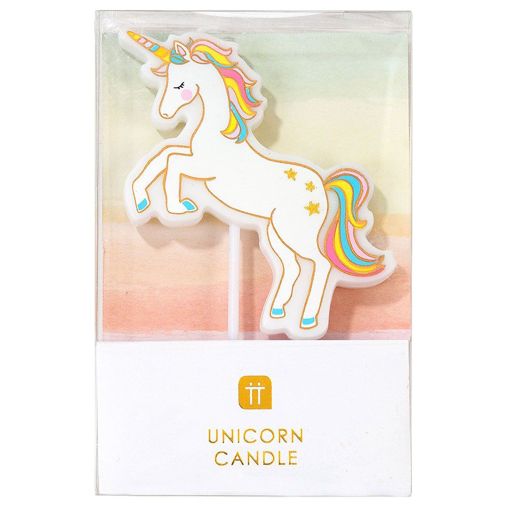 Talking Tables - We Heart Unicorn Statement Candle