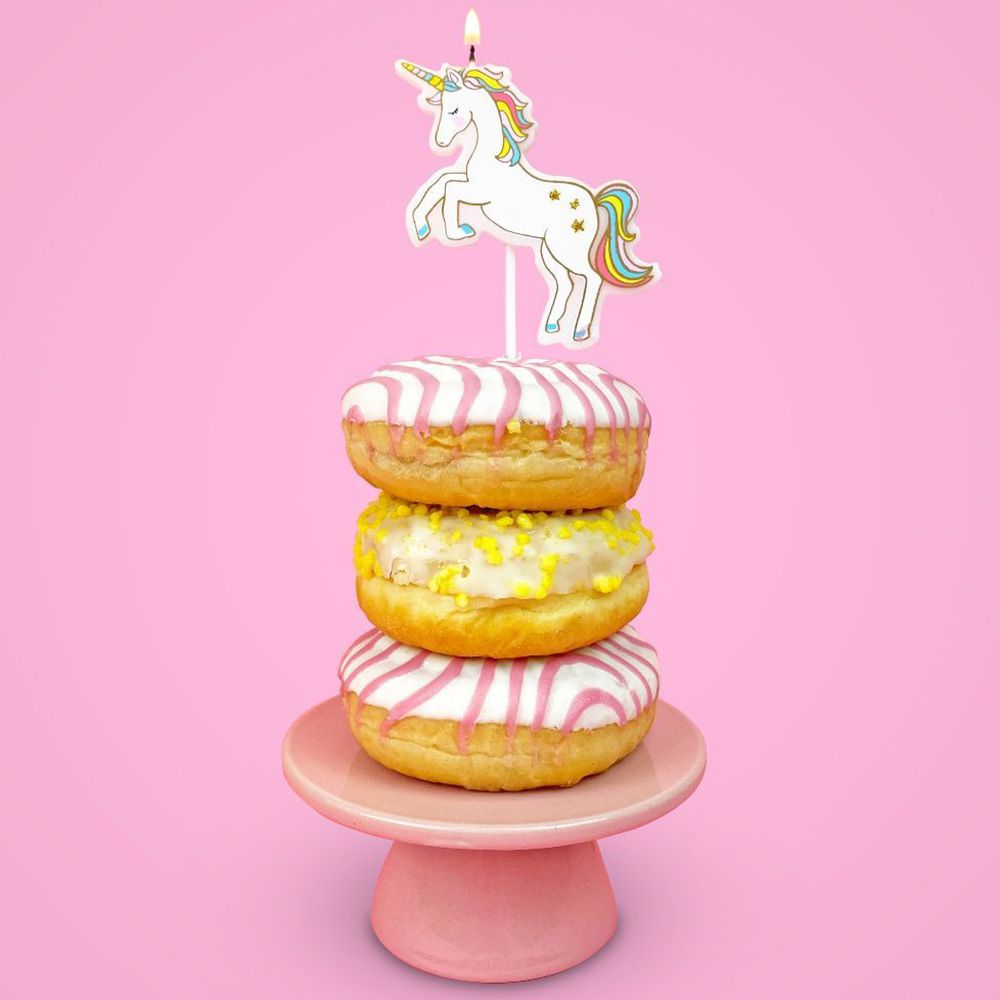 Talking Tables - We Heart Unicorn Statement Candle