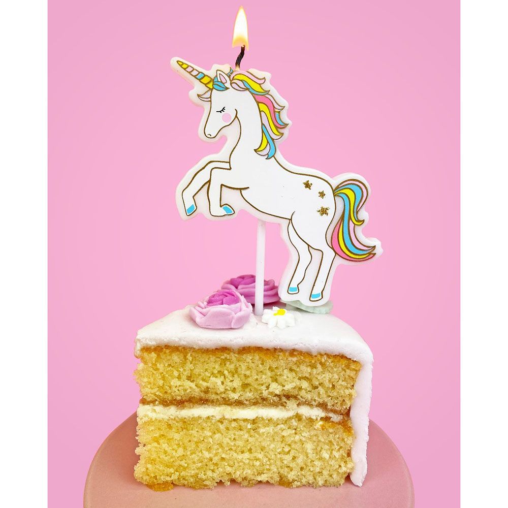 Talking Tables - We Heart Unicorn Statement Candle