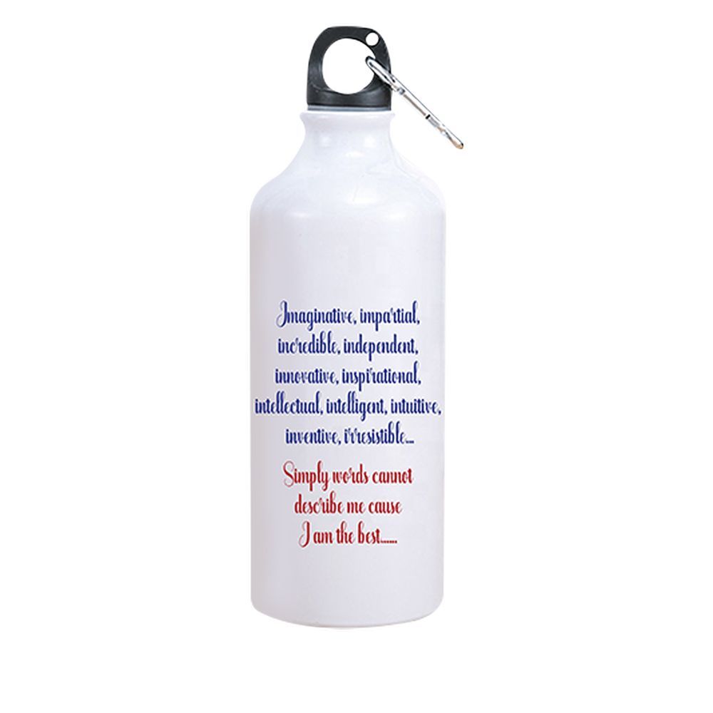 Ajooba - Alphabet Names Water Bottle - I