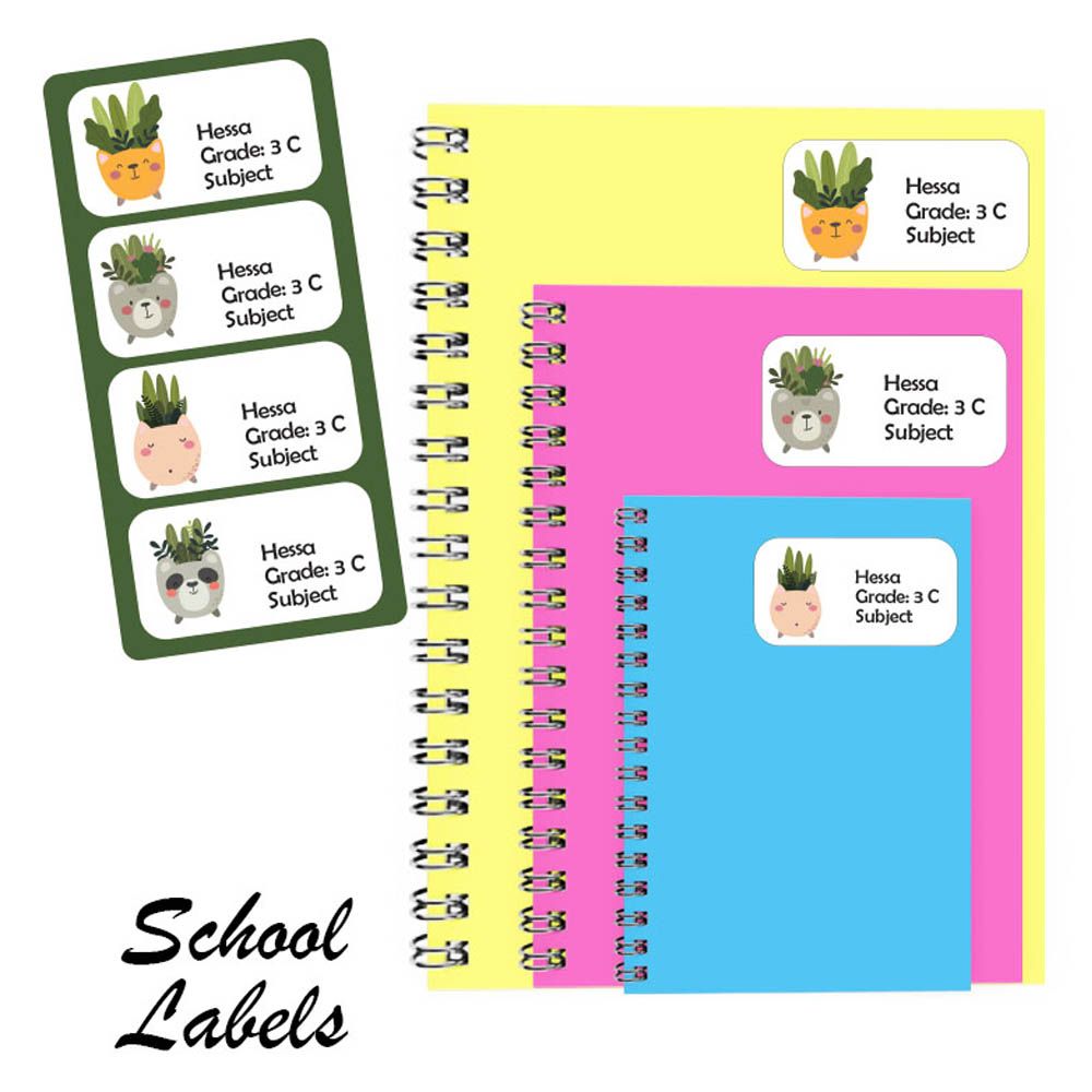 Printshop - Personalised Multi Purpose Labels Pack of 30 Planters