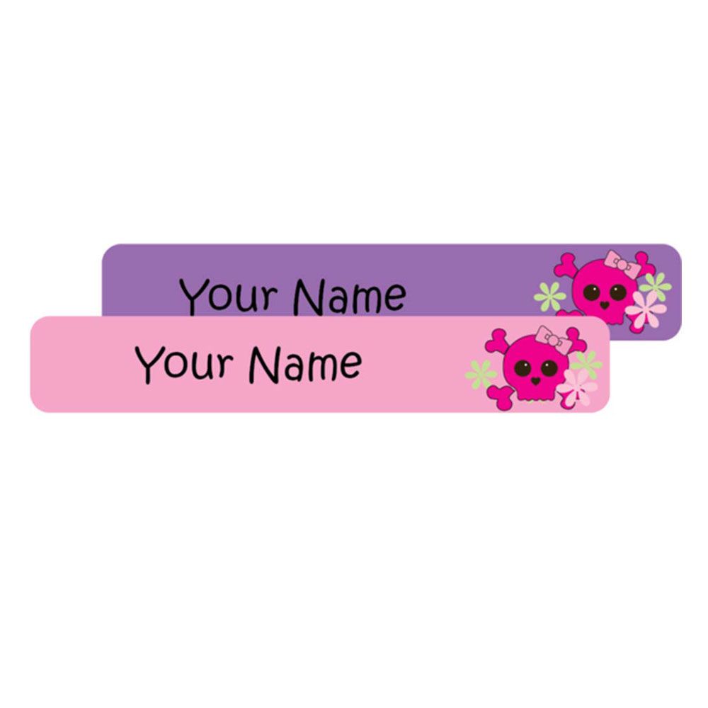 Ladybug - Sticker Combo Skull Labels - Pack of 70