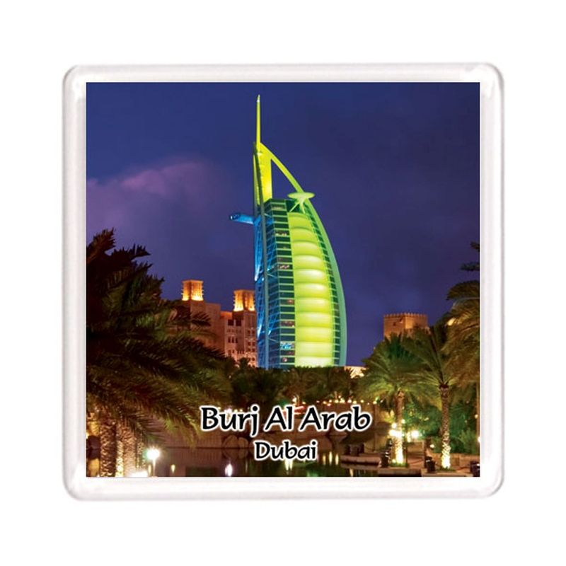 Ajooba - Dubai Souvenir Magnet Burj Al Arab 0001