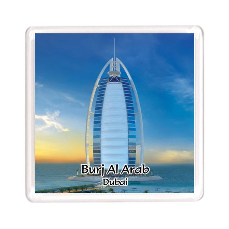 Ajooba - Dubai Souvenir Magnet Burj Al Arab 0002