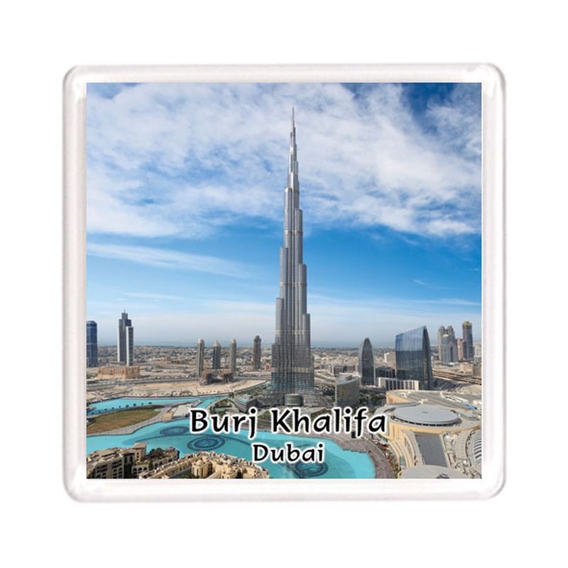 Ajooba - Dubai Souvenir Magnet Burj Khalifa 0040