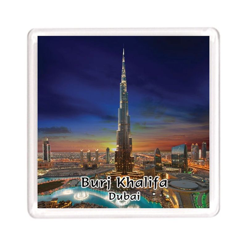 Ajooba - Dubai Souvenir Magnet Burj Khalifa 0056