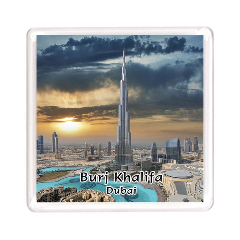 Ajooba - Dubai Souvenir Magnet Burj Khalifa 0034